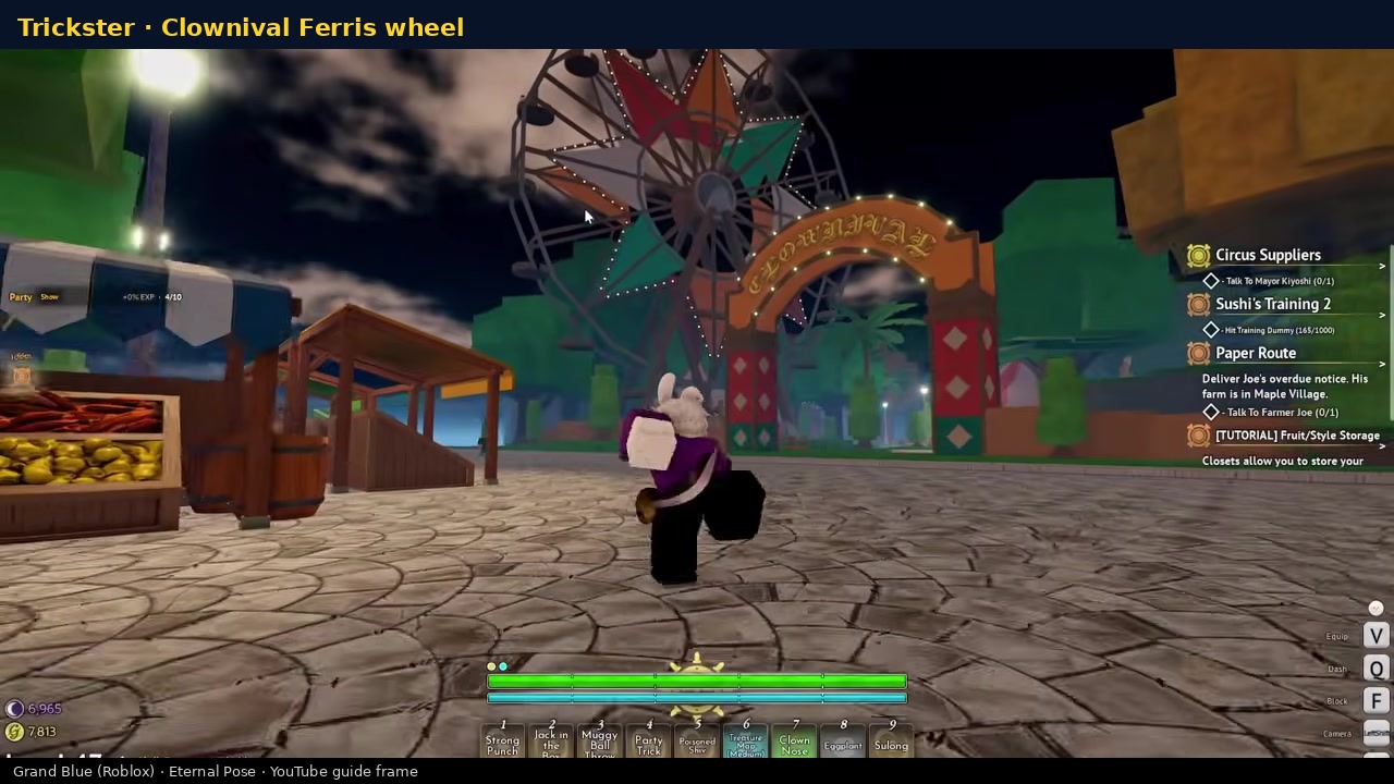 Clownival Ferris wheel area for second Loki